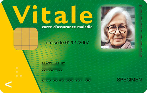 carte vitale mise à jour par la pharmacie Bery